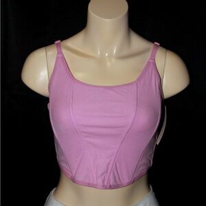 Pink Women's Crop Top
